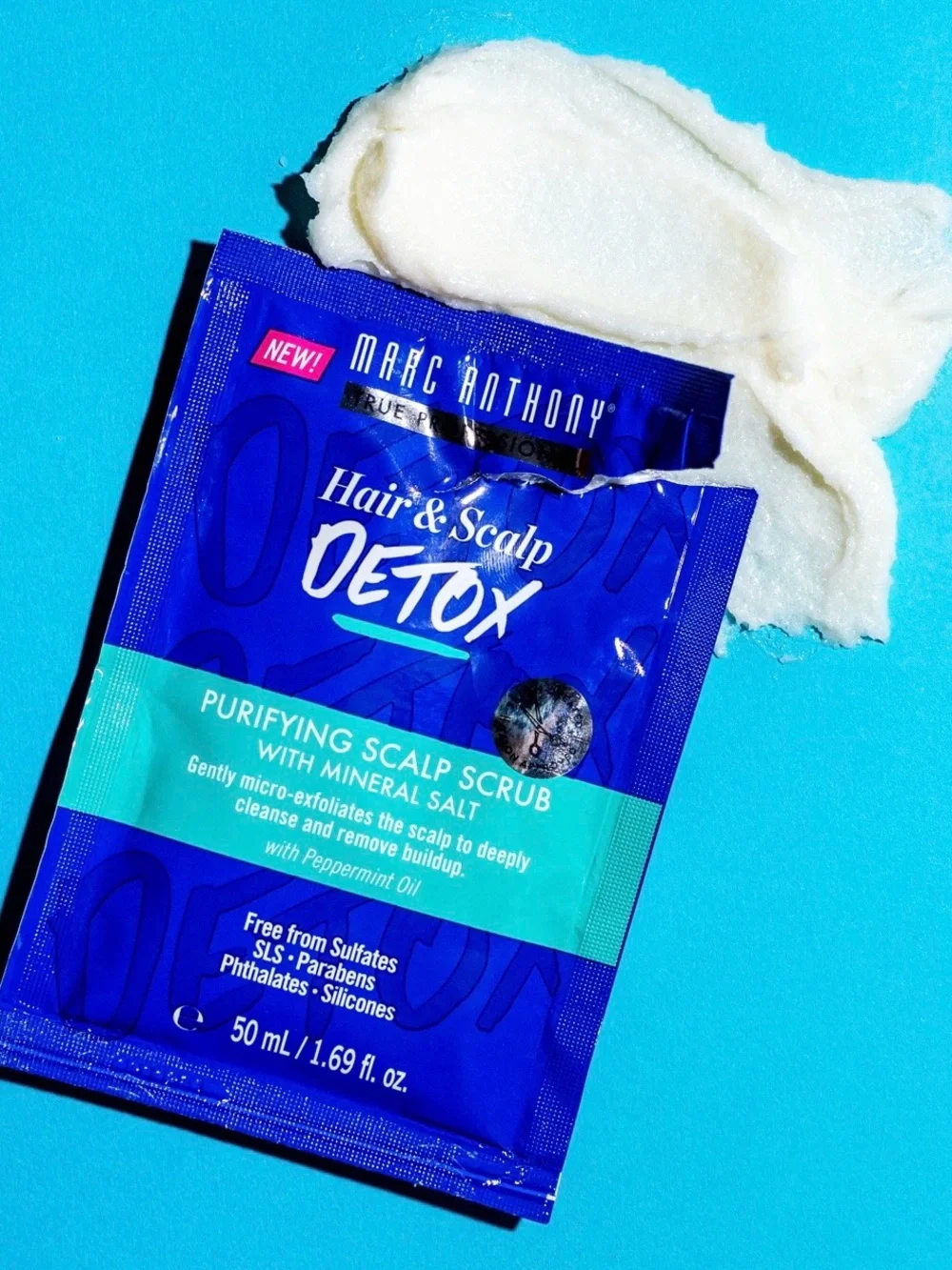 NWT Marc Anthony Hair & Scalp Detox Purifying Scalp Scrub